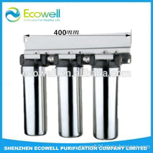 3 stage stainless steel water filter